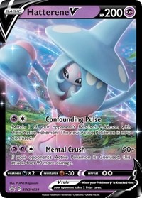 Hatterene V - SWSH055 Sword & Shield Promo Cards